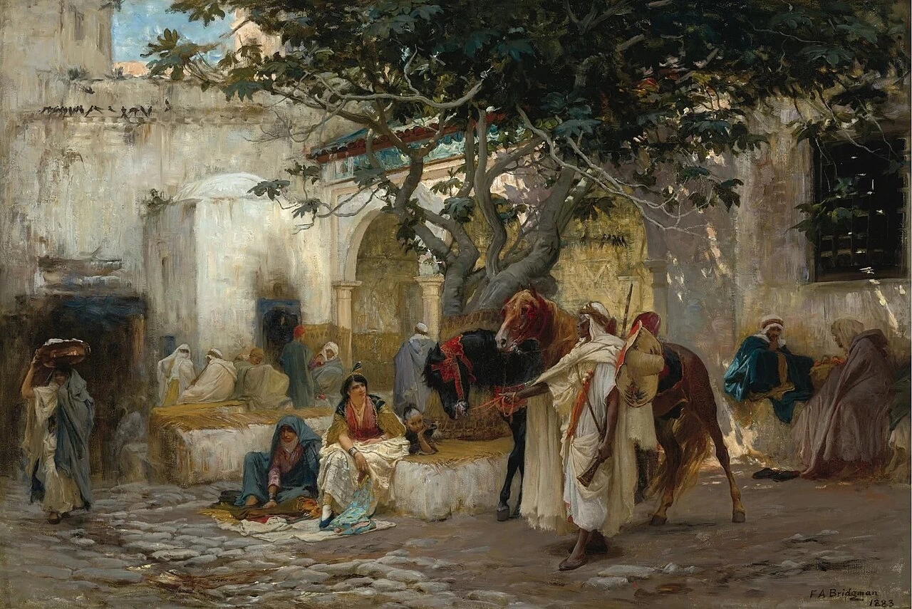 Cortile in Algeria